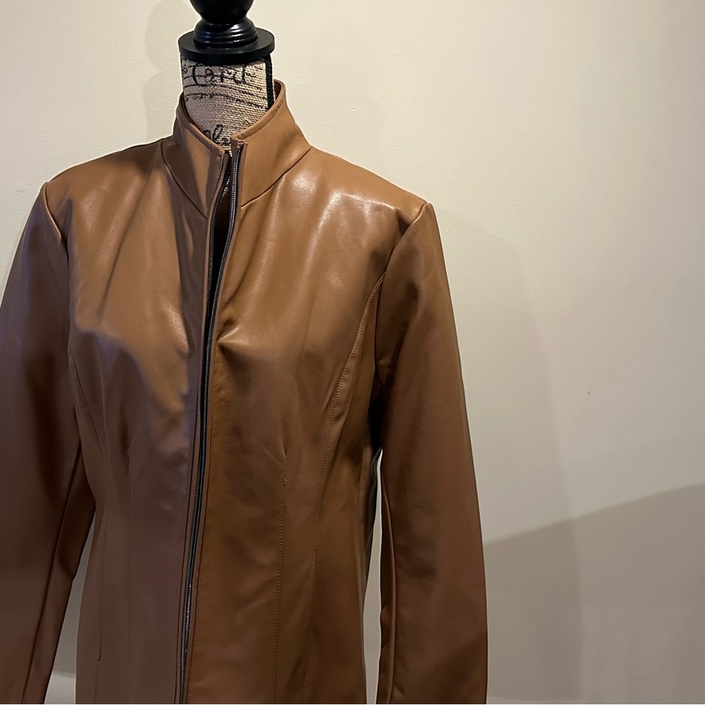Caramel Moto jacket 🧥